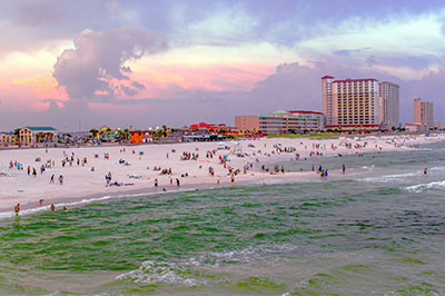 pensacola beach boardwalk